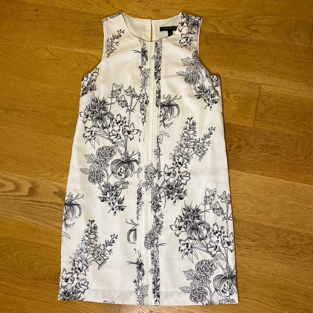 Banana Republic shift dress petite size 0